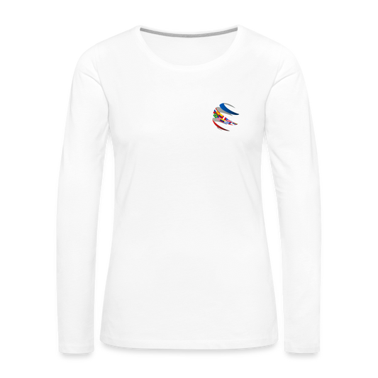 White Long Sleeve T-Shirt | Chaplain | Women - white