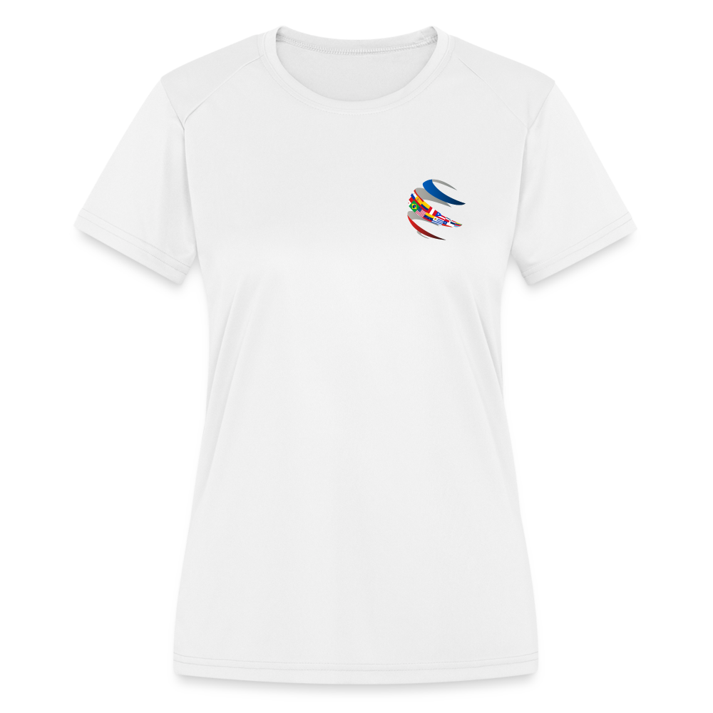 White Sports Performance T-Shirt for Women | Chaplain - white