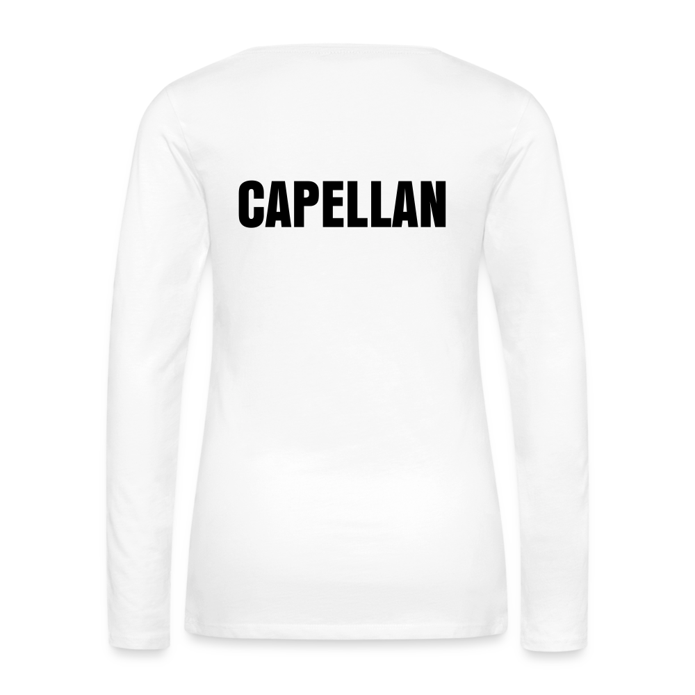 White Long Sleeve T-Shirt | Capellan | Women - white