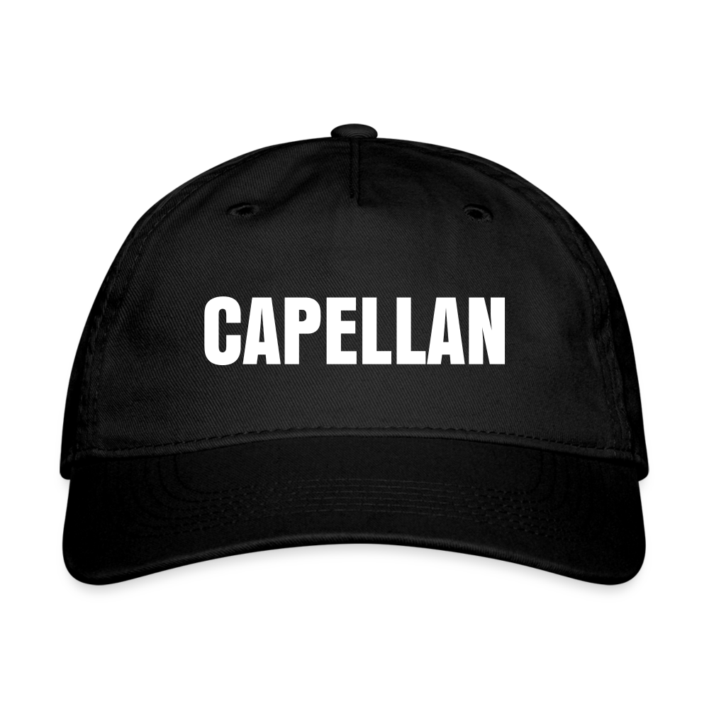 Navy Baseball Cap | Capellan - black