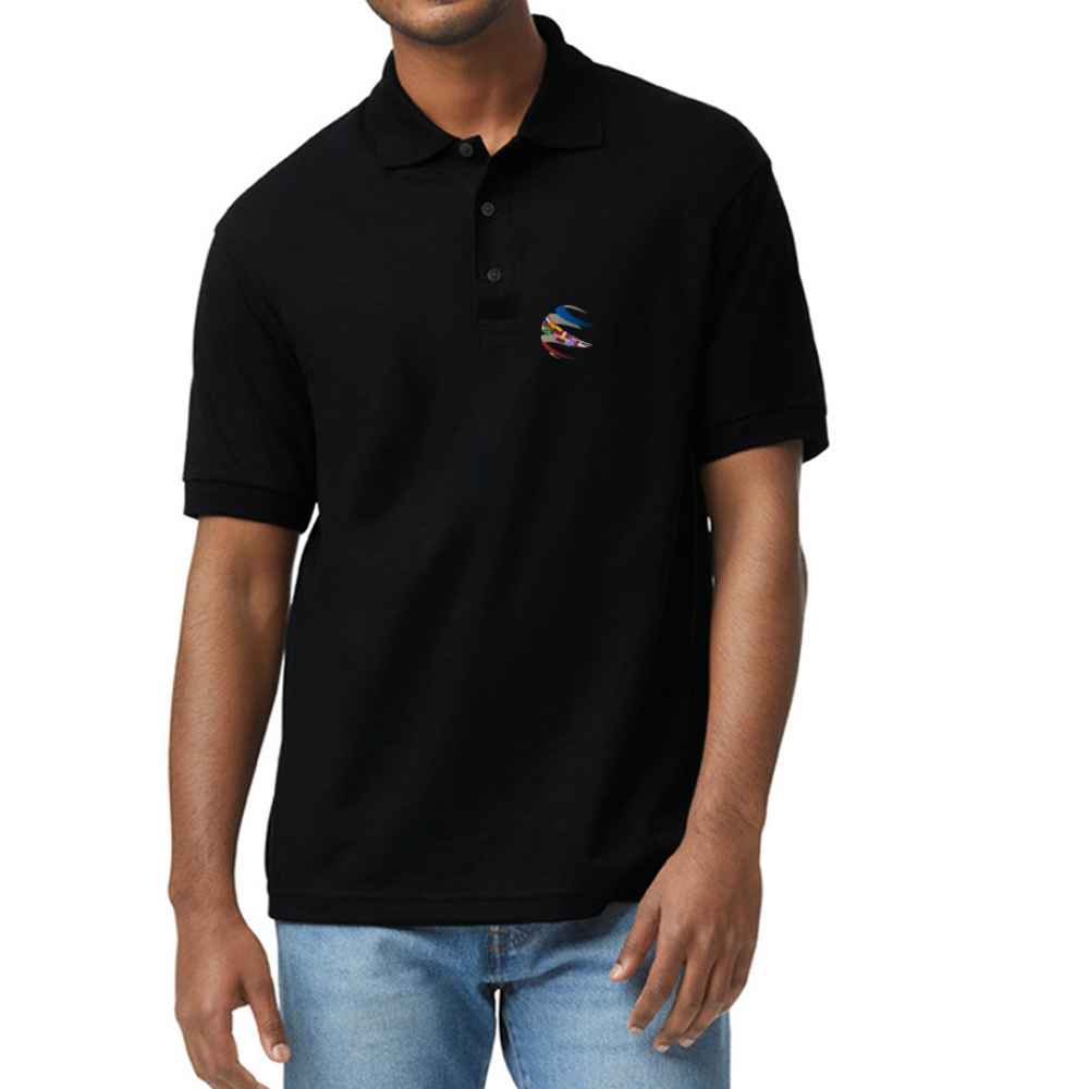 Black Polo Shirt for Men | Chaplain - black