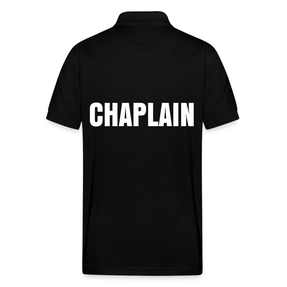 Black Polo Shirt for Men | Chaplain - black