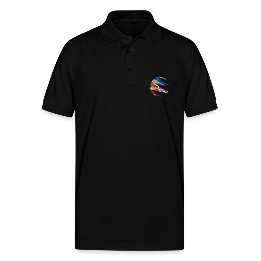 Black Polo Shirt for Men | Capellan - black
