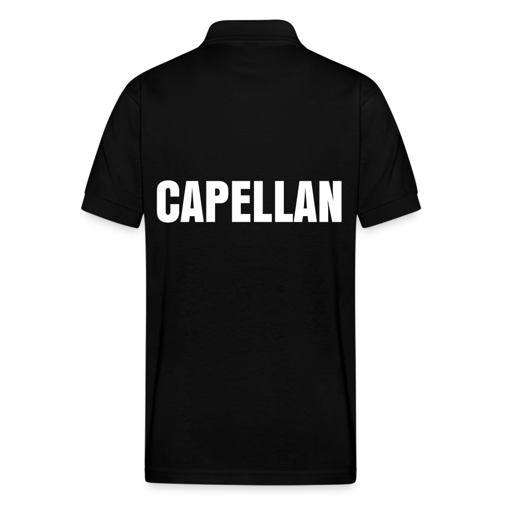 Black Polo Shirt for Men | Capellan - black