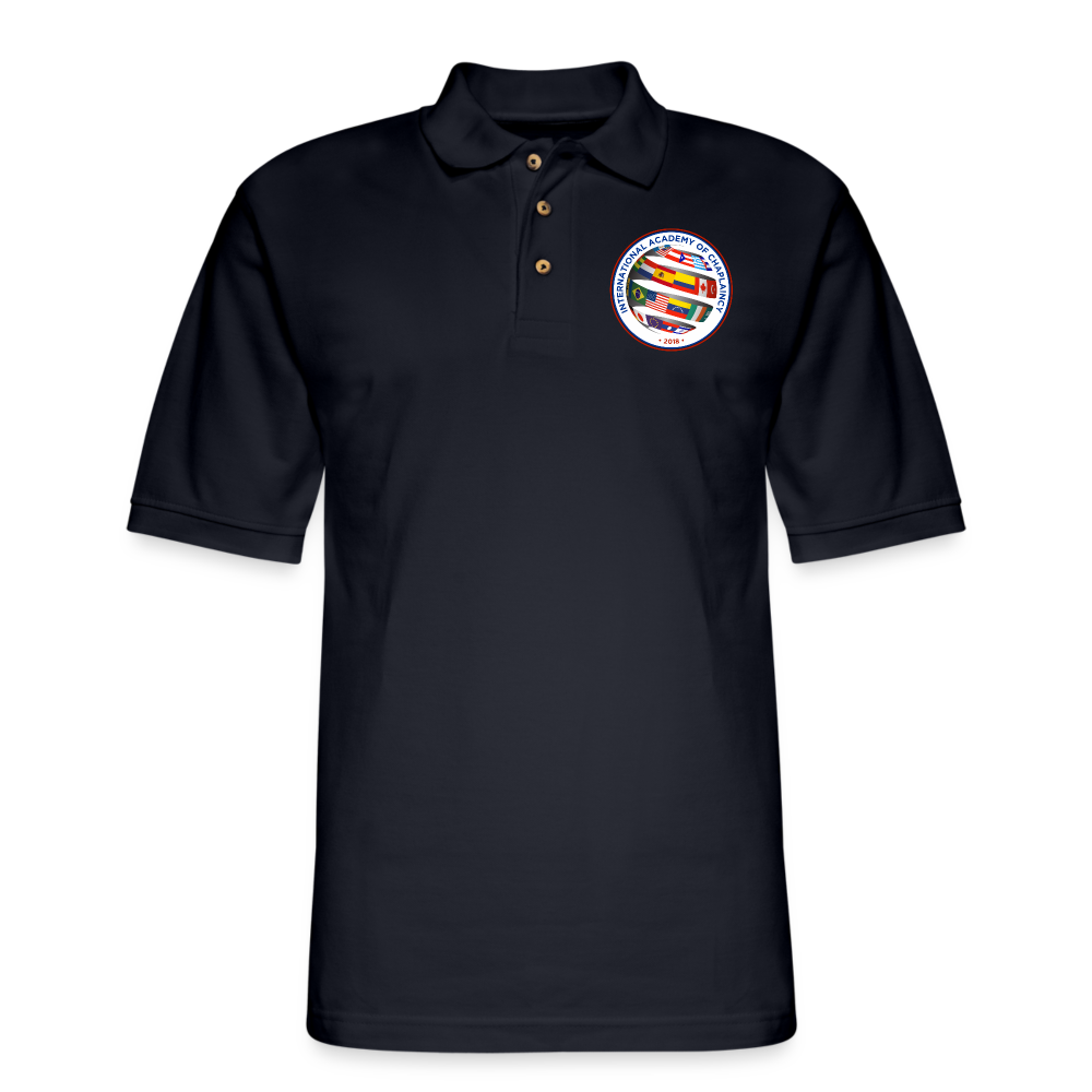 Midnight Navy Polo Shirt for Men | AIC Capellania - midnight navy