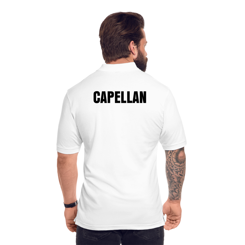White Polo Shirt for Men | Capellan | AIC Capellania - white