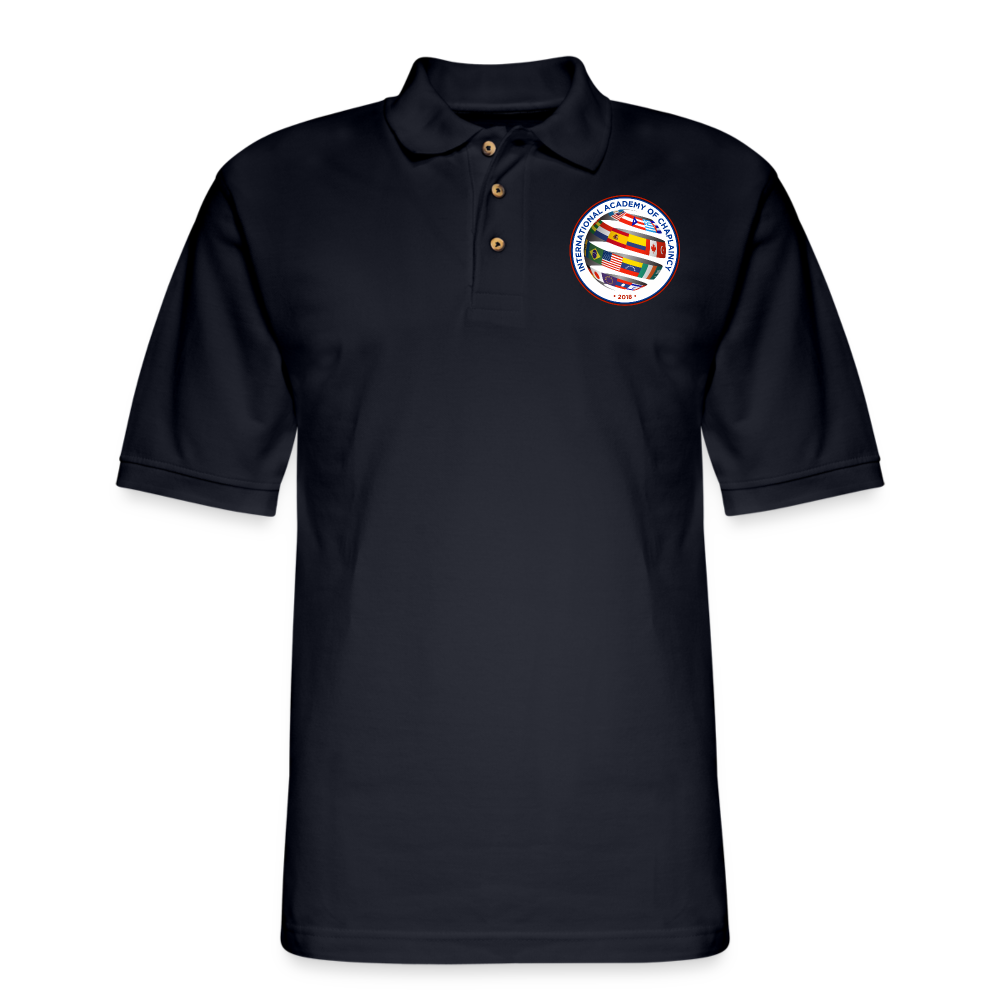 Midnight Navy Polo Shirt for Men | Chaplain | AIC Capellania - midnight navy