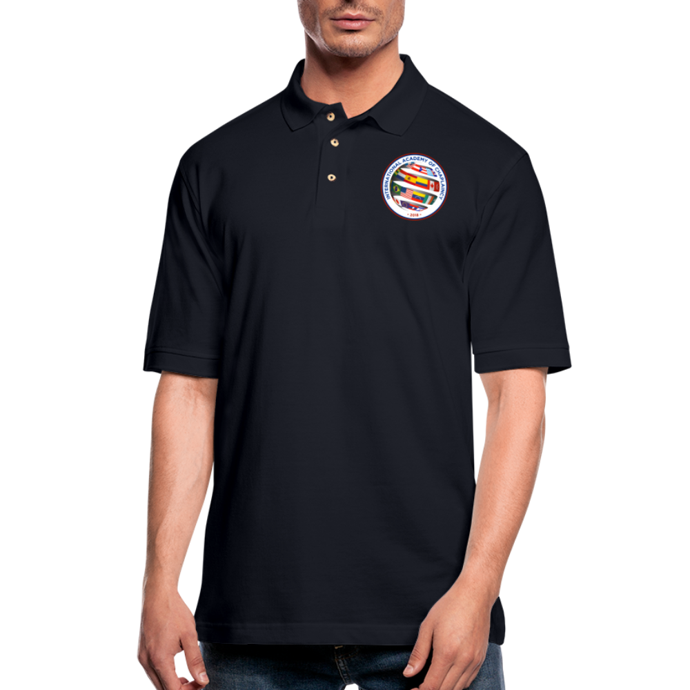 Midnight Navy Polo Shirt for Men | Chaplain | AIC Capellania - midnight navy
