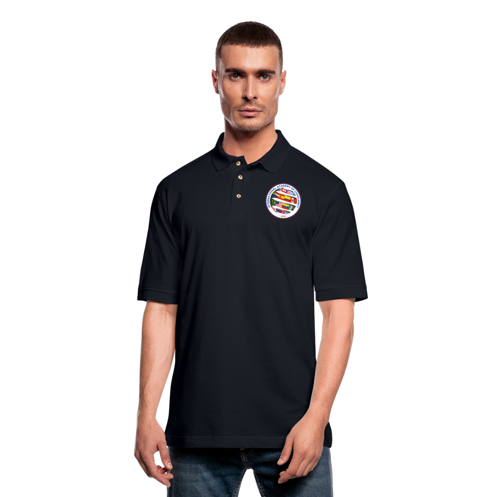 Midnight Navy Polo Shirt for Men | Chaplain | AIC Capellania - midnight navy