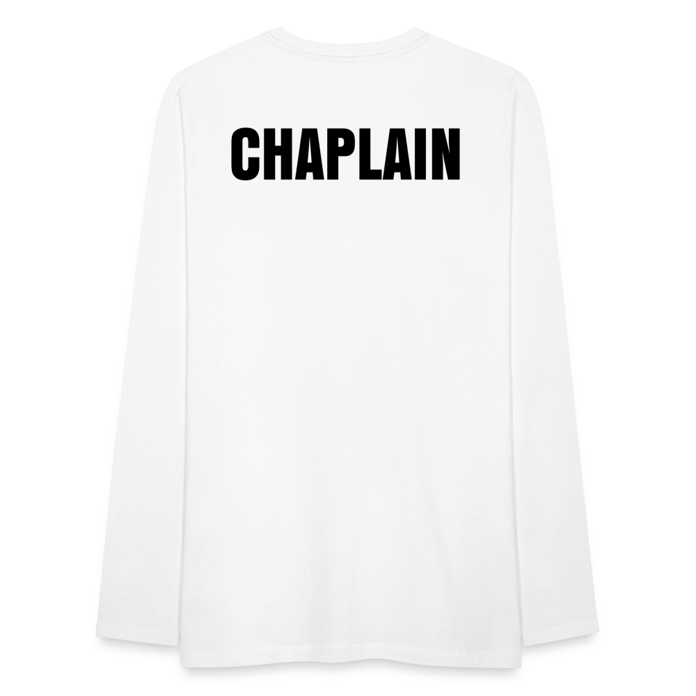 White Long Sleeve T-Shirt for Men | Chaplain - white