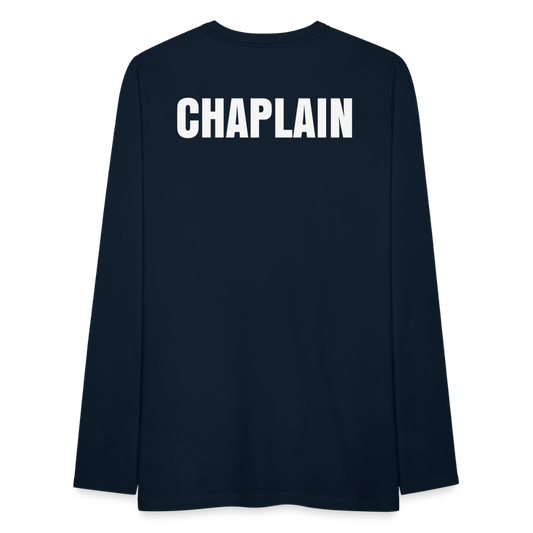 Navy Long Sleeve T-Shirt for Men | Chaplain - deep navy