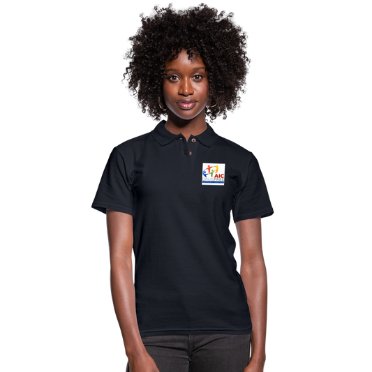 Polo Shirt for Woman | 3 Colors | AIC DrugFree Community Coalition - midnight navy