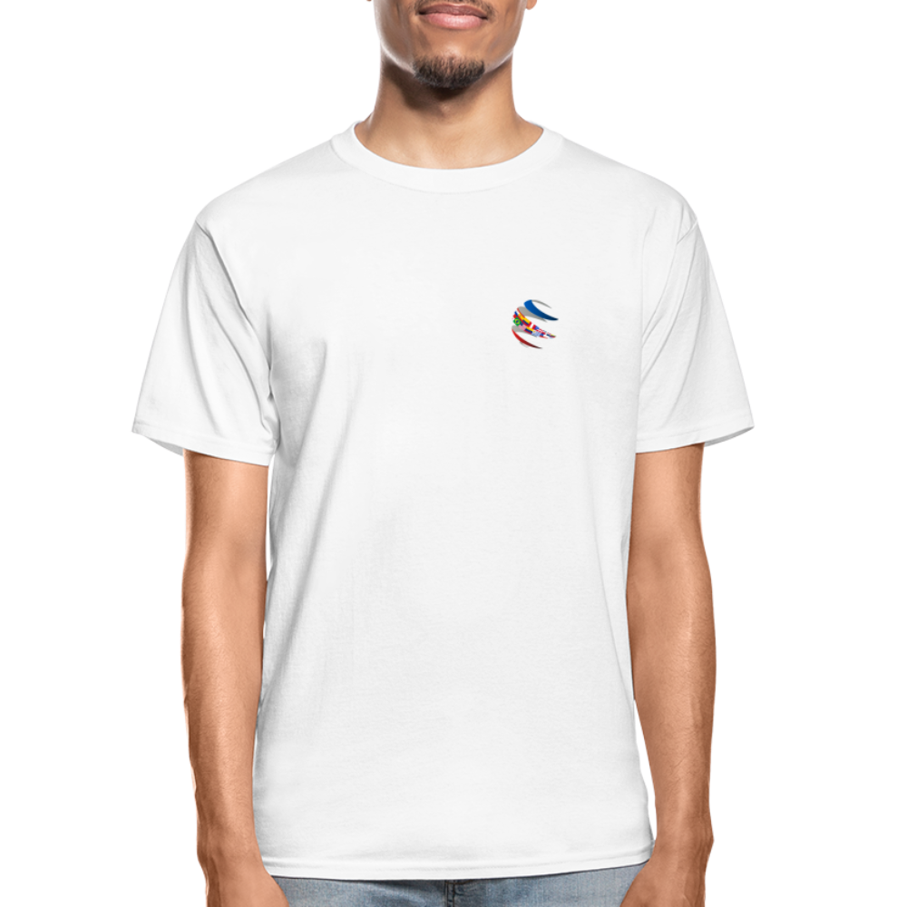 T-Shirt | White | Capellan | Flags on Chest - white