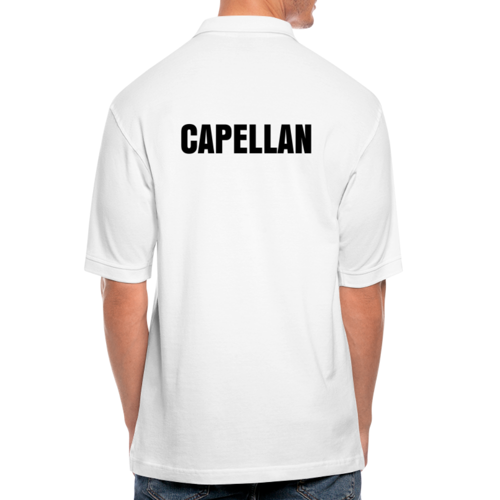 White Polo Shirt for Men | Capellan - white