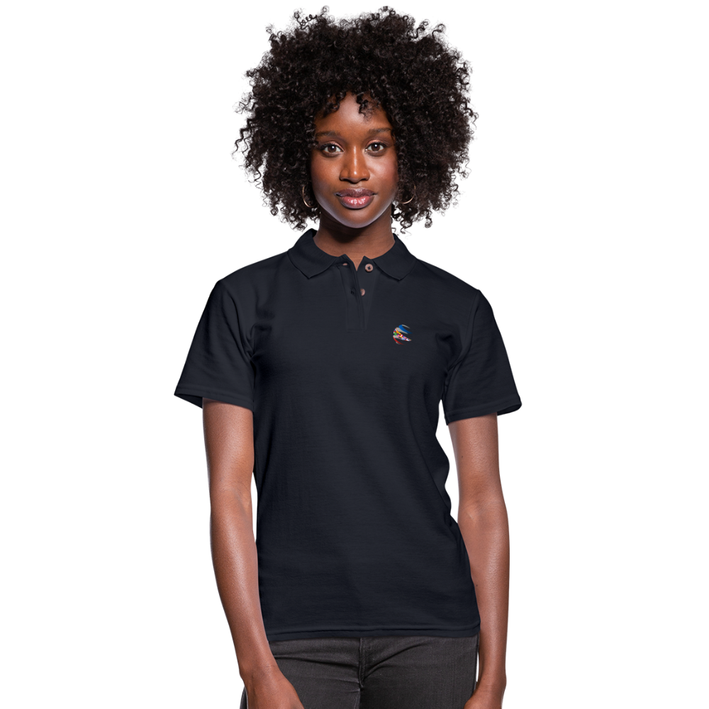 Navy Polo Shirt for Woman | Capellan - midnight navy