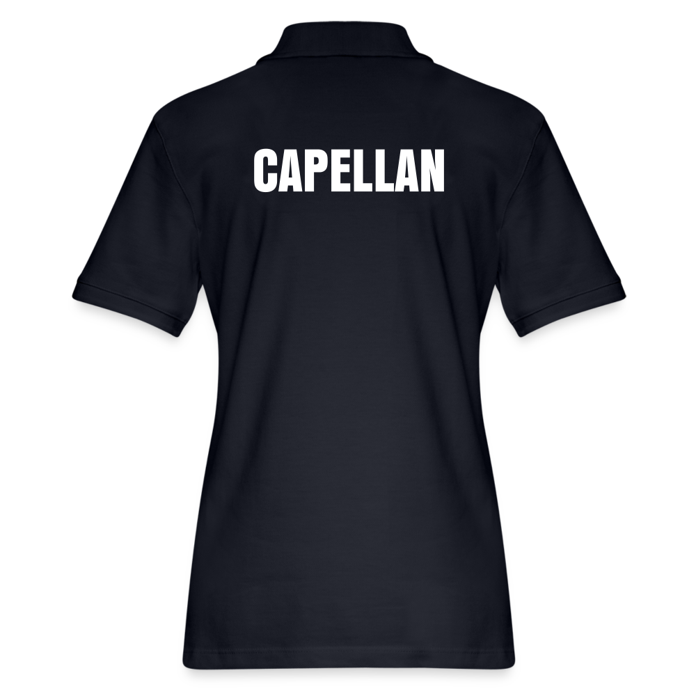 Navy Polo Shirt for Woman | Capellan - midnight navy