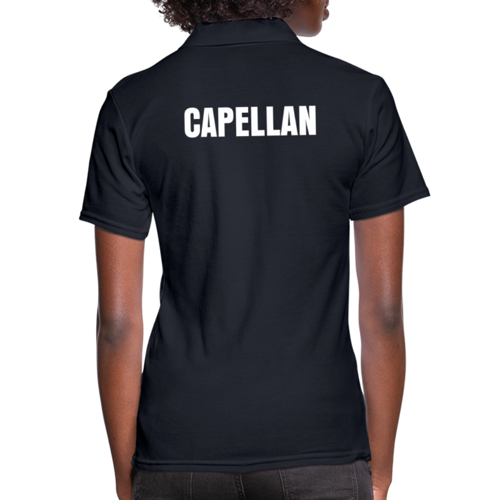 Navy Polo Shirt for Woman | Capellan - midnight navy