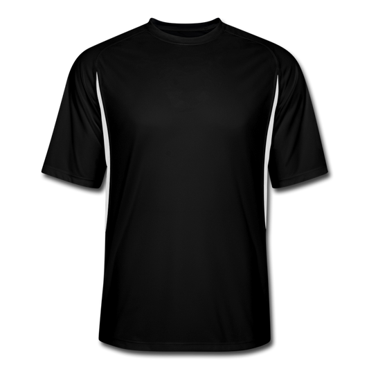 Black Sports Performance T-Shirt | Chaplain - black/white