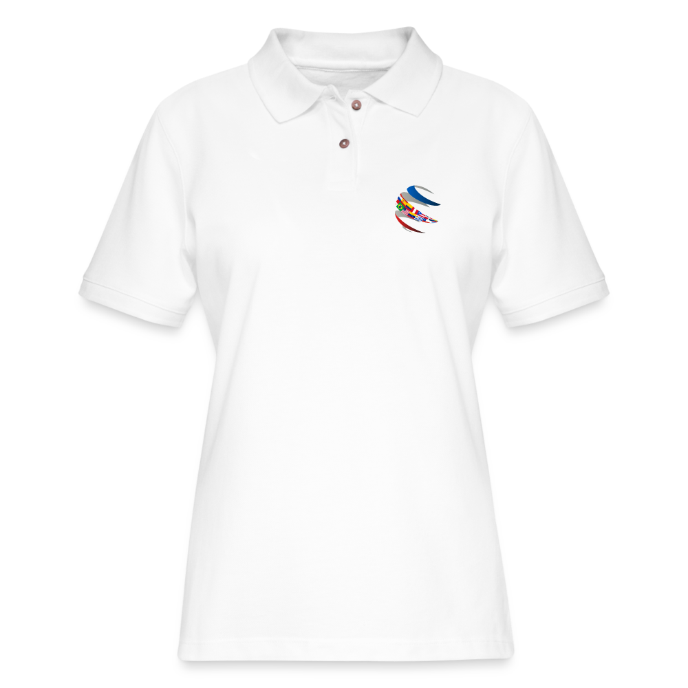 White Polo Shirt for Woman | Chaplain - white