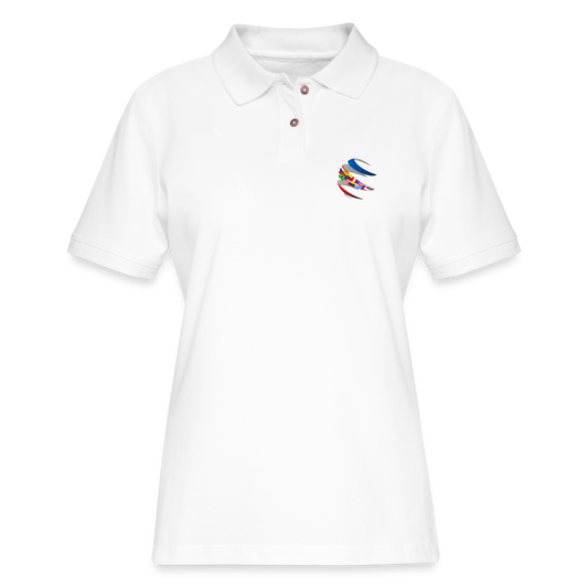 White Polo Shirt for Woman | Chaplain - white