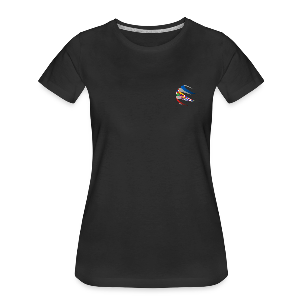 Black T-Shirt for Woman | Chaplain - black