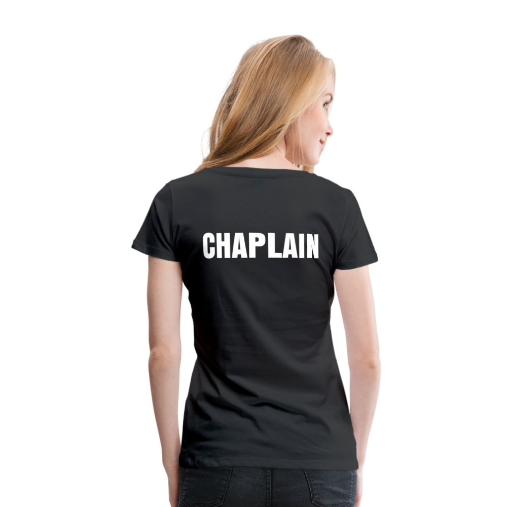 Black T-Shirt for Woman | Chaplain - black