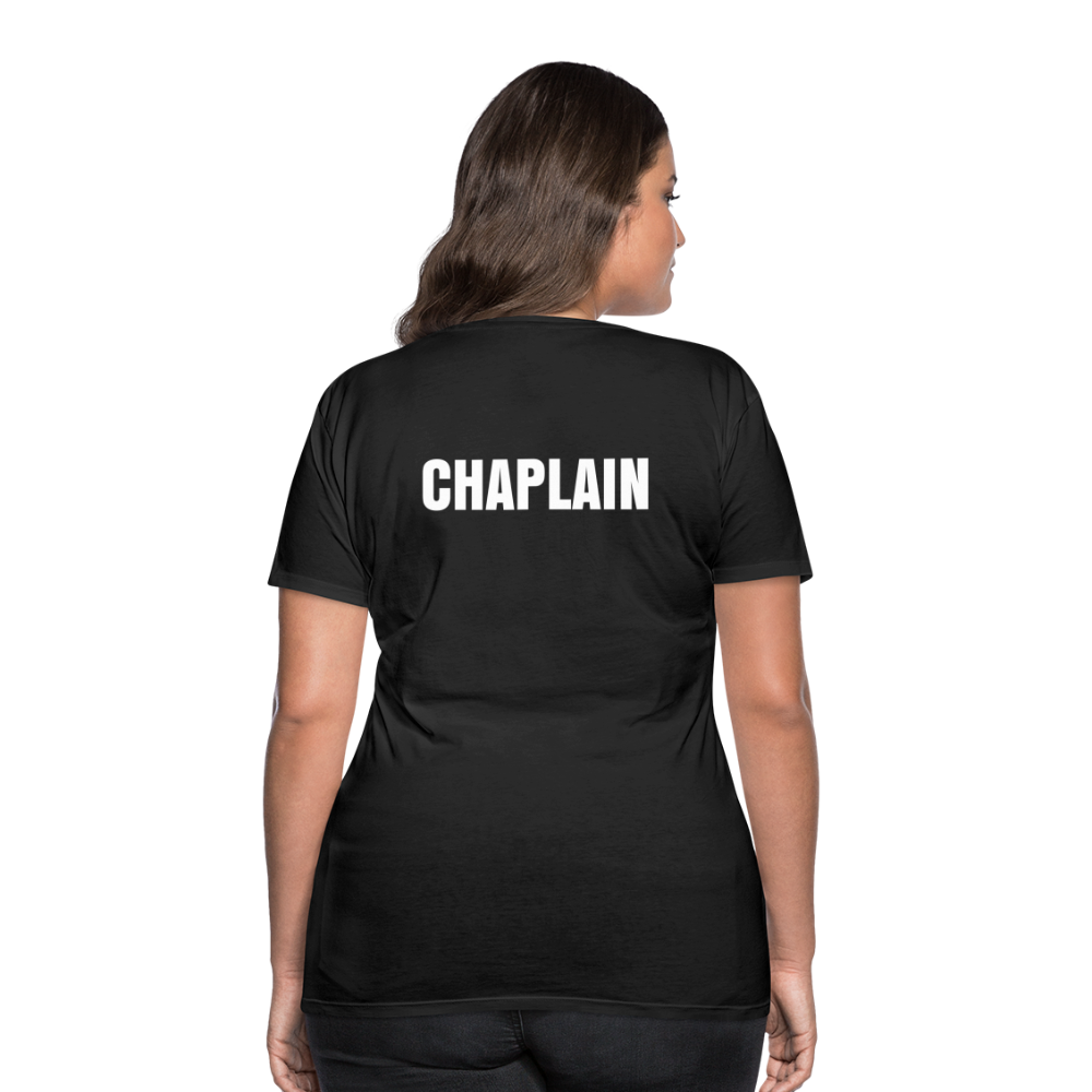 Black T-Shirt for Woman | Chaplain - black