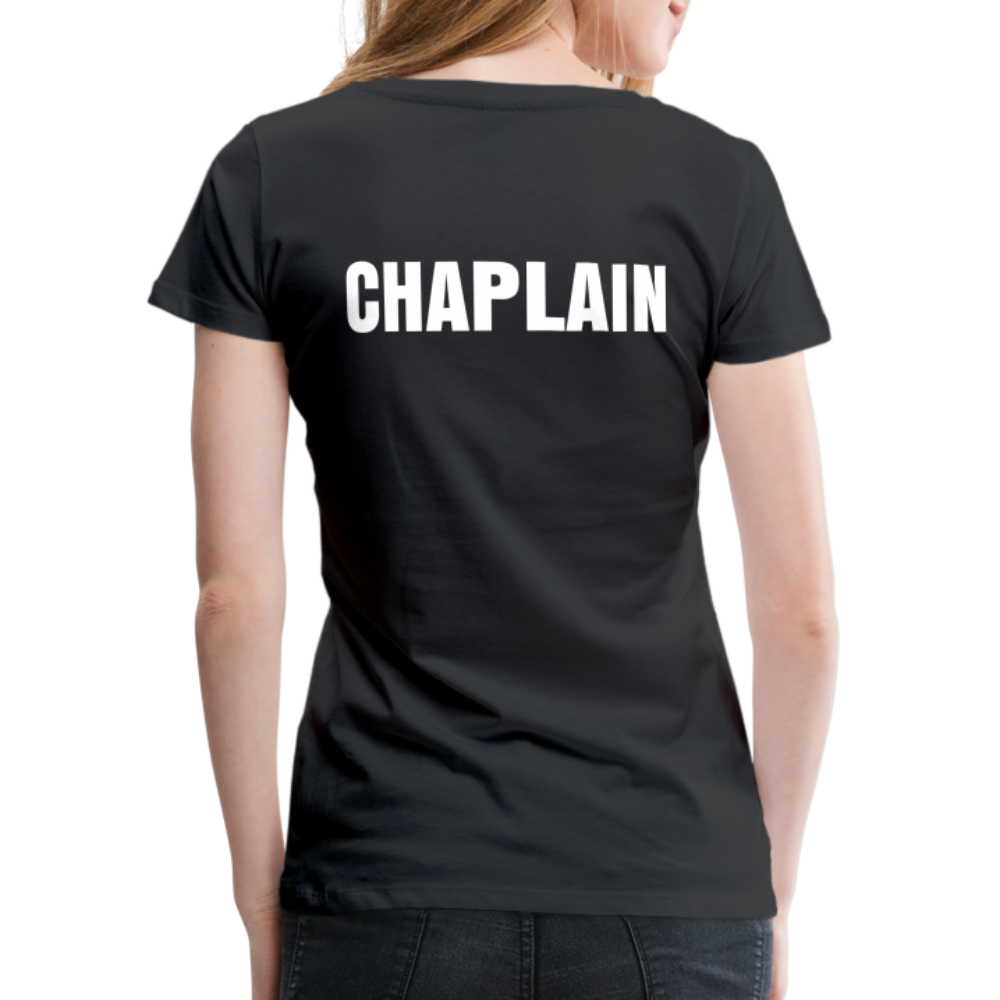 Black T-Shirt for Woman | Chaplain - black
