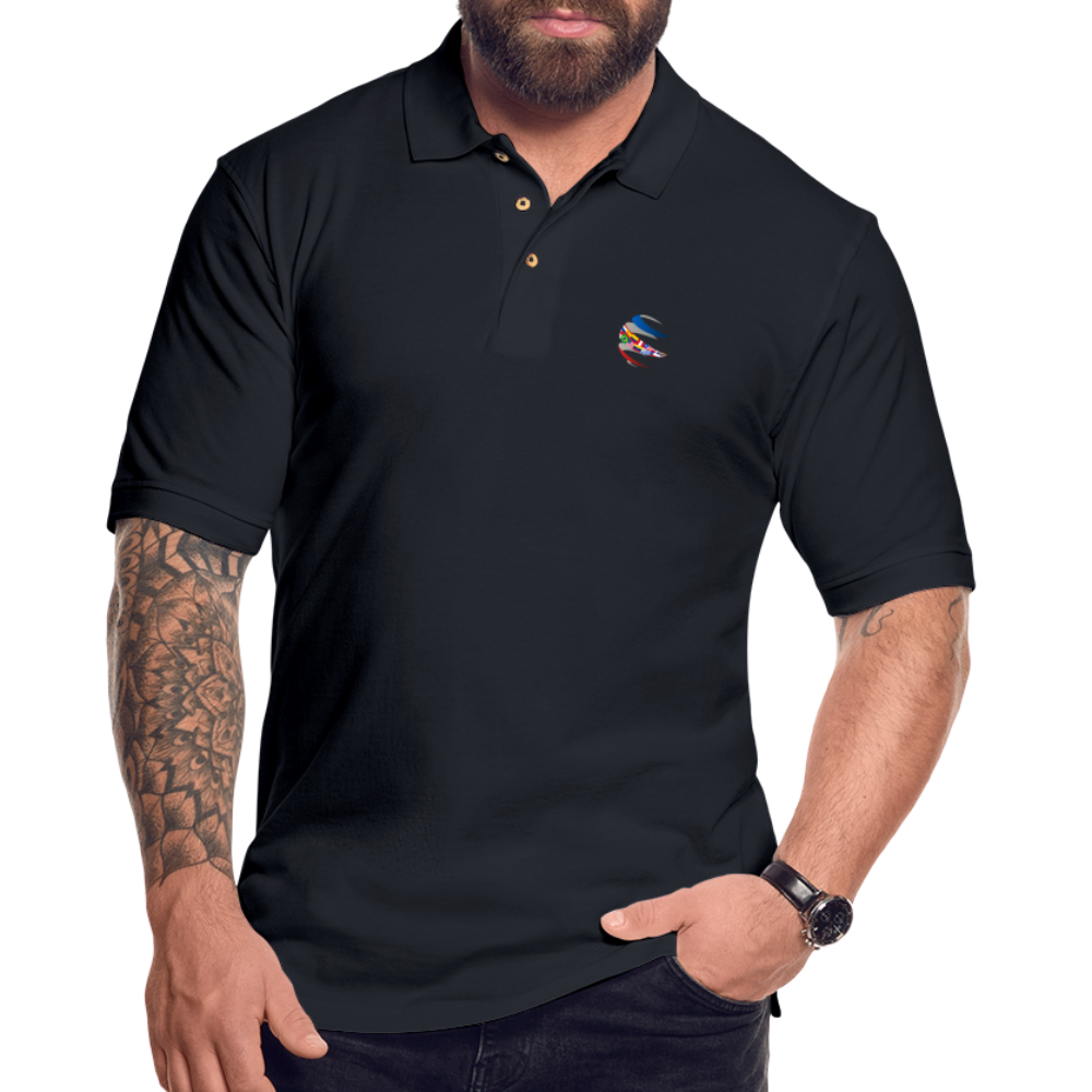 Navy Polo Shirt for Men | Chaplain - midnight navy