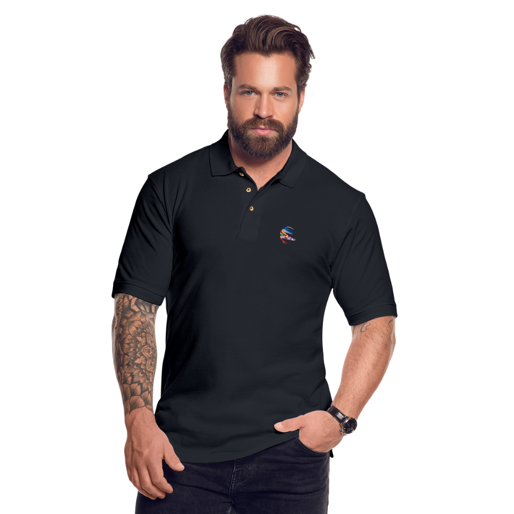 Navy Polo Shirt for Men | Chaplain - midnight navy