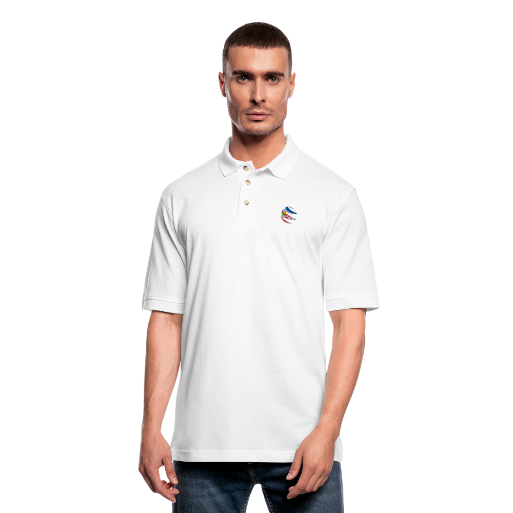 White Polo Shirt for Men | Chaplain - white
