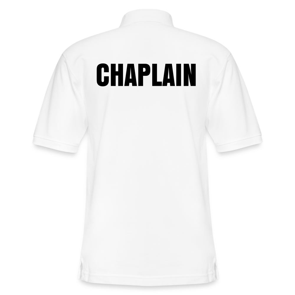 White Polo Shirt for Men | Chaplain - white
