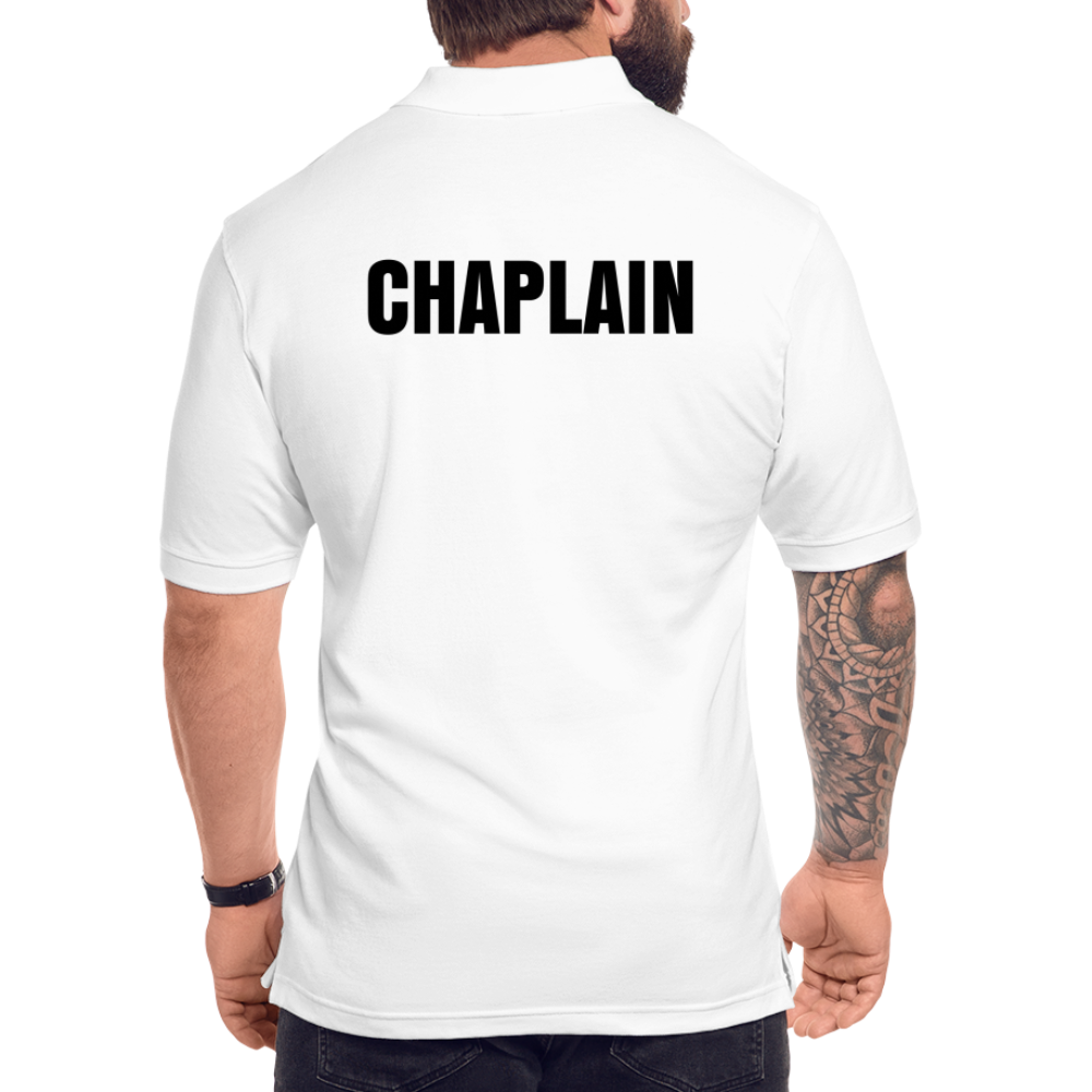 White Polo Shirt for Men | Chaplain - white
