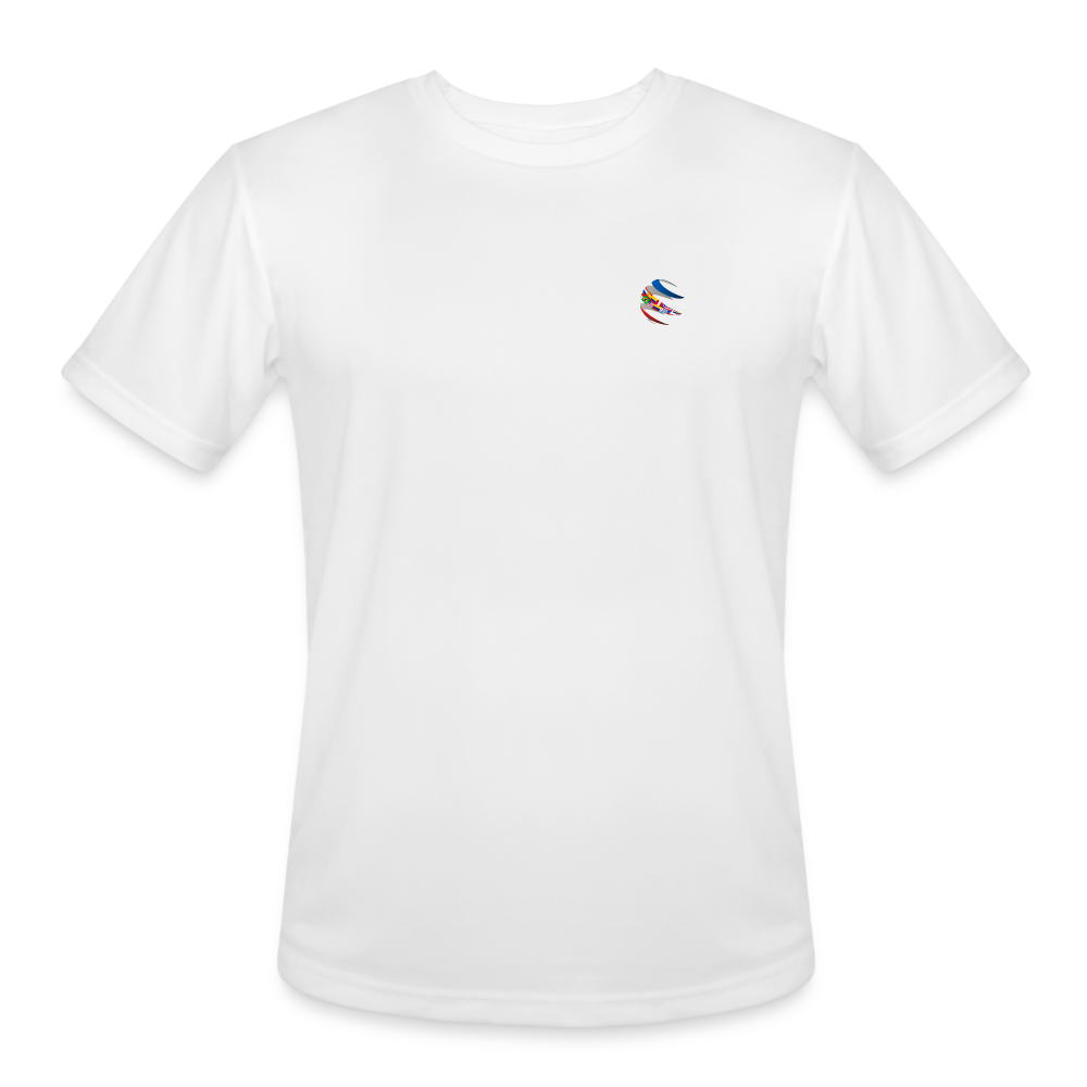 White Full Sports Performance T-Shirt for Men | Chaplain - white