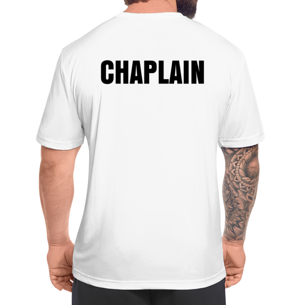 White Full Sports Performance T-Shirt for Men | Chaplain - white