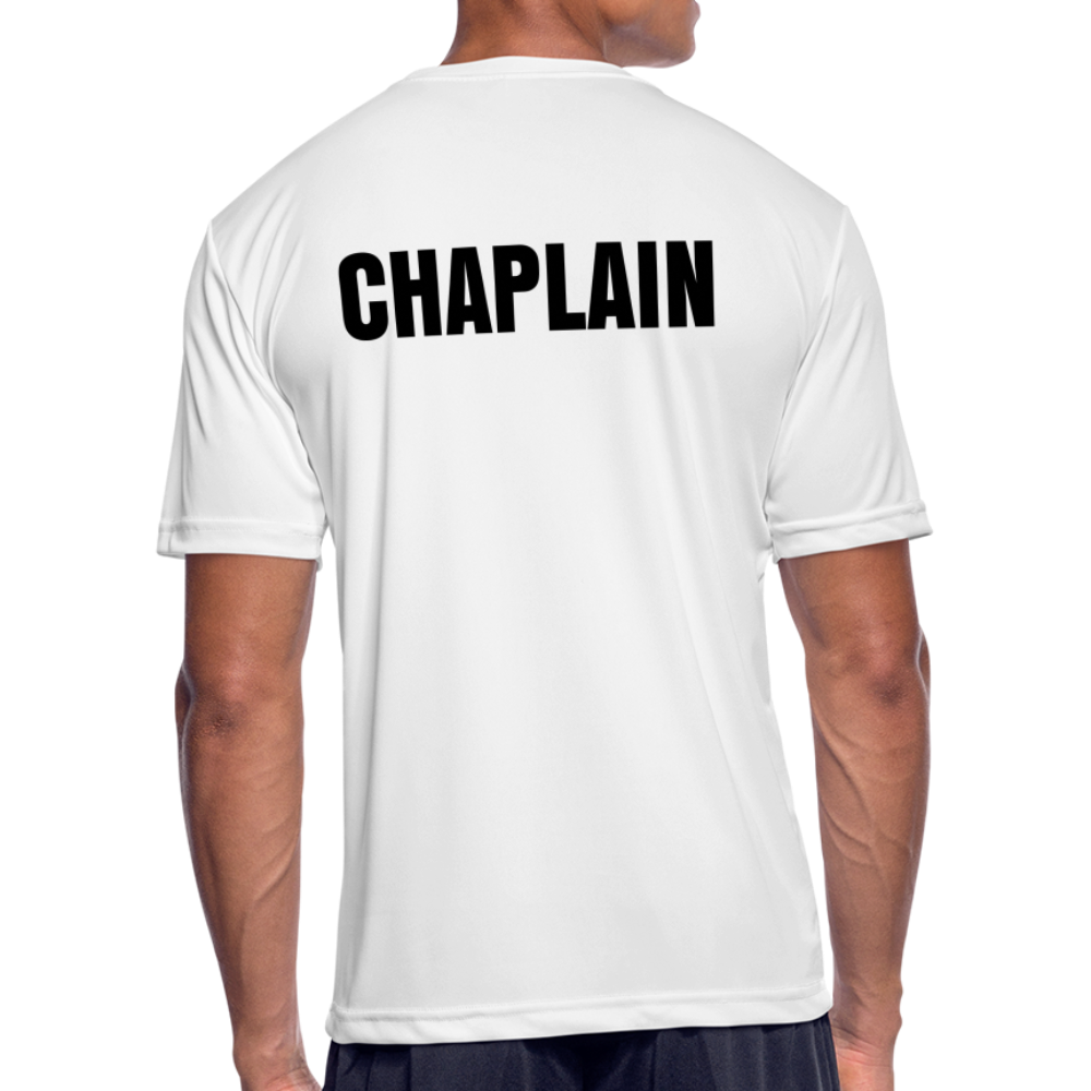White Full Sports Performance T-Shirt for Men | Chaplain - white