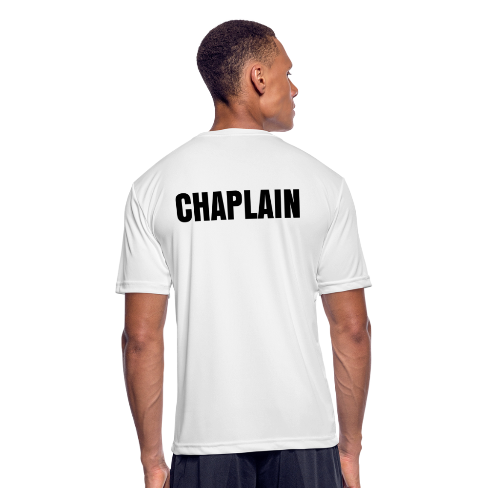 White Full Sports Performance T-Shirt for Men | Chaplain - white