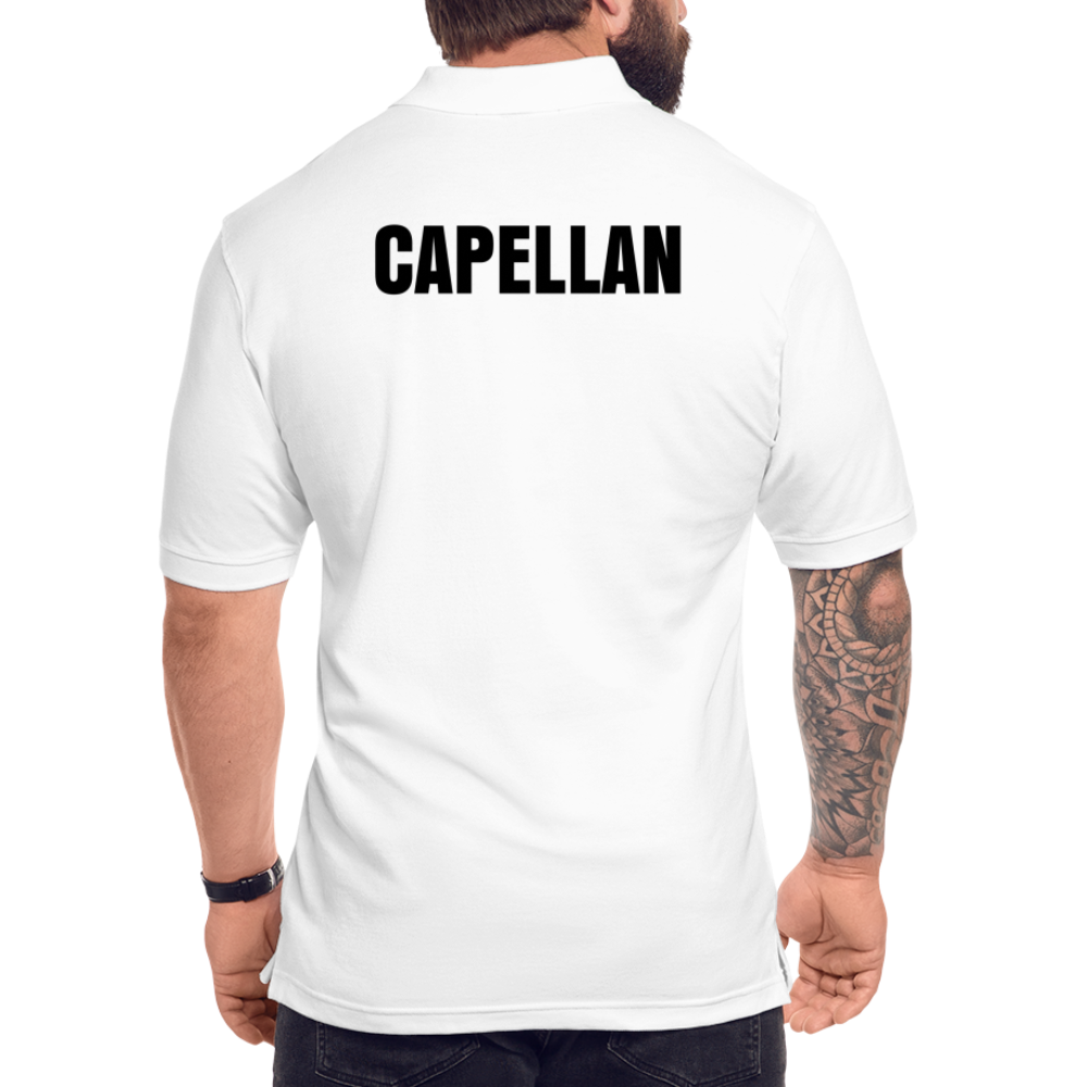 White Polo Shirt for Men | Capellan | AIC Capellania - white