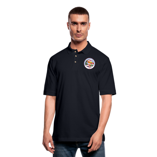 Midnight Navy Polo Shirt for Men | Chaplain | AIC Capellania - midnight navy