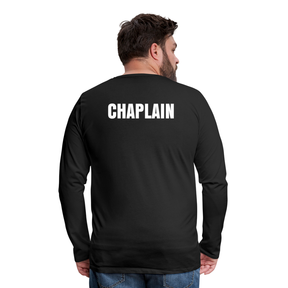 Black Long Sleeve T-Shirt for Men | Chaplain - black