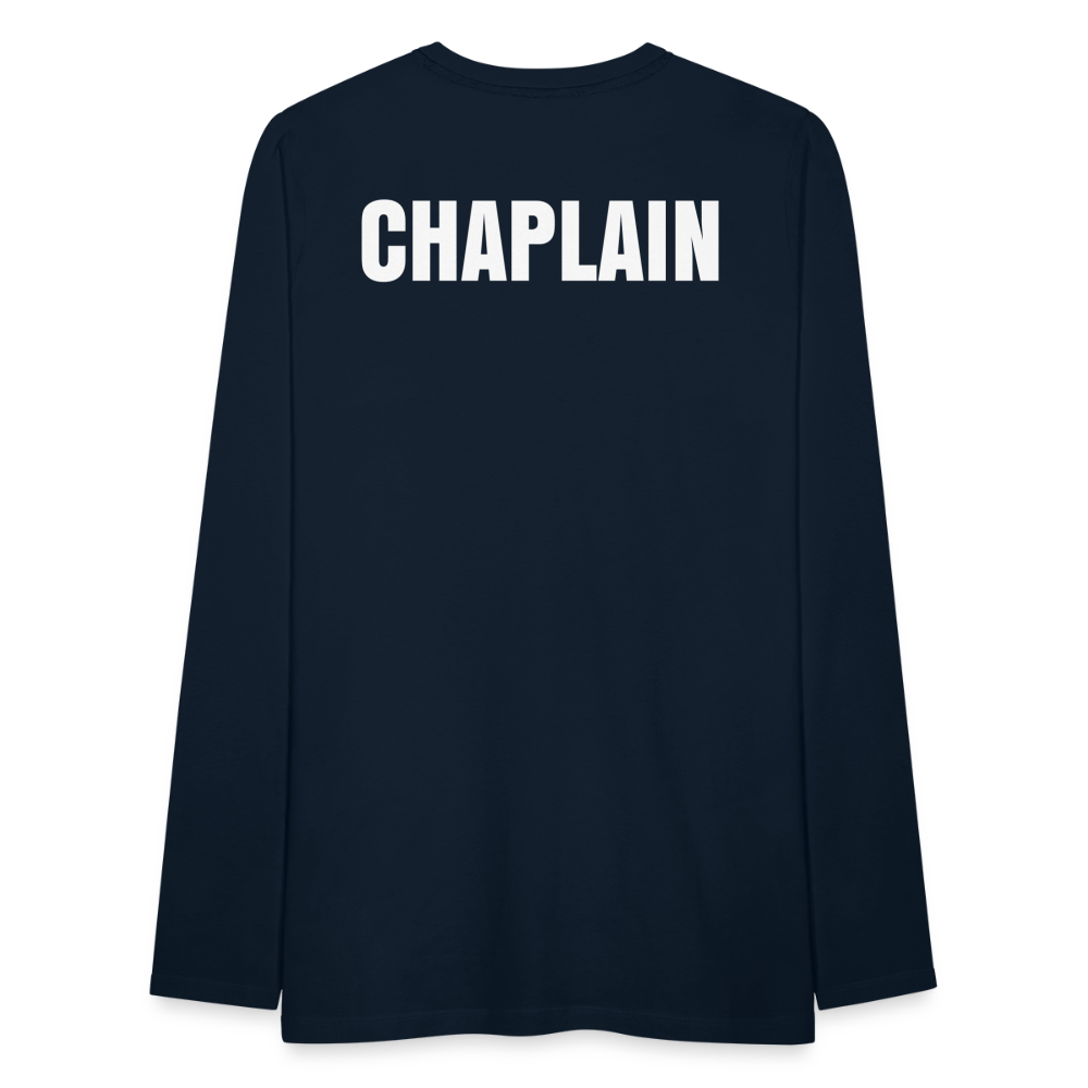 Navy Long Sleeve T-Shirt for Men | Chaplain - deep navy