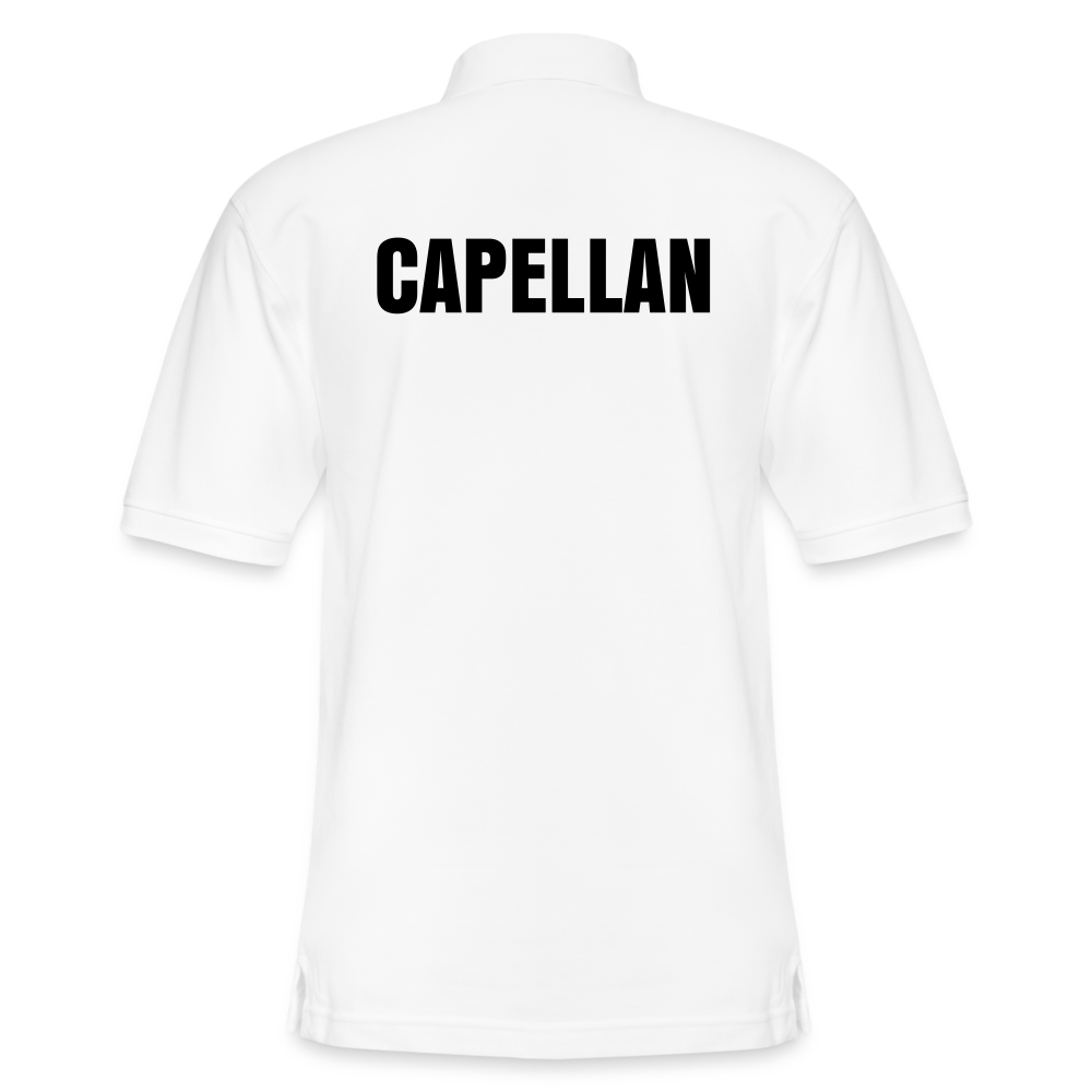 White Polo Shirt for Men | Capellan - white