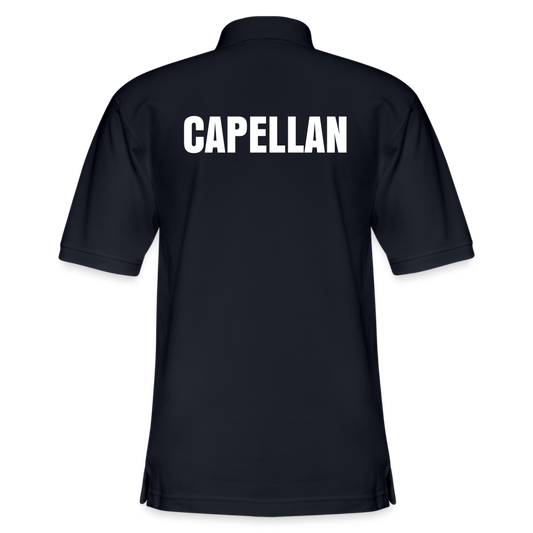 Navy Polo Shirt for Men | Capellan - midnight navy