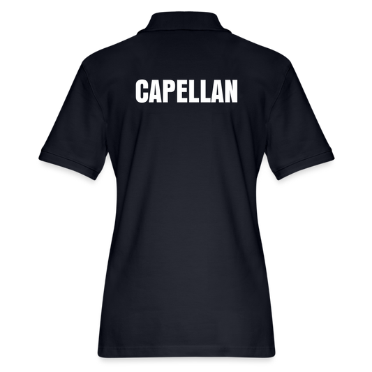Navy Polo Shirt for Woman | Capellan - midnight navy
