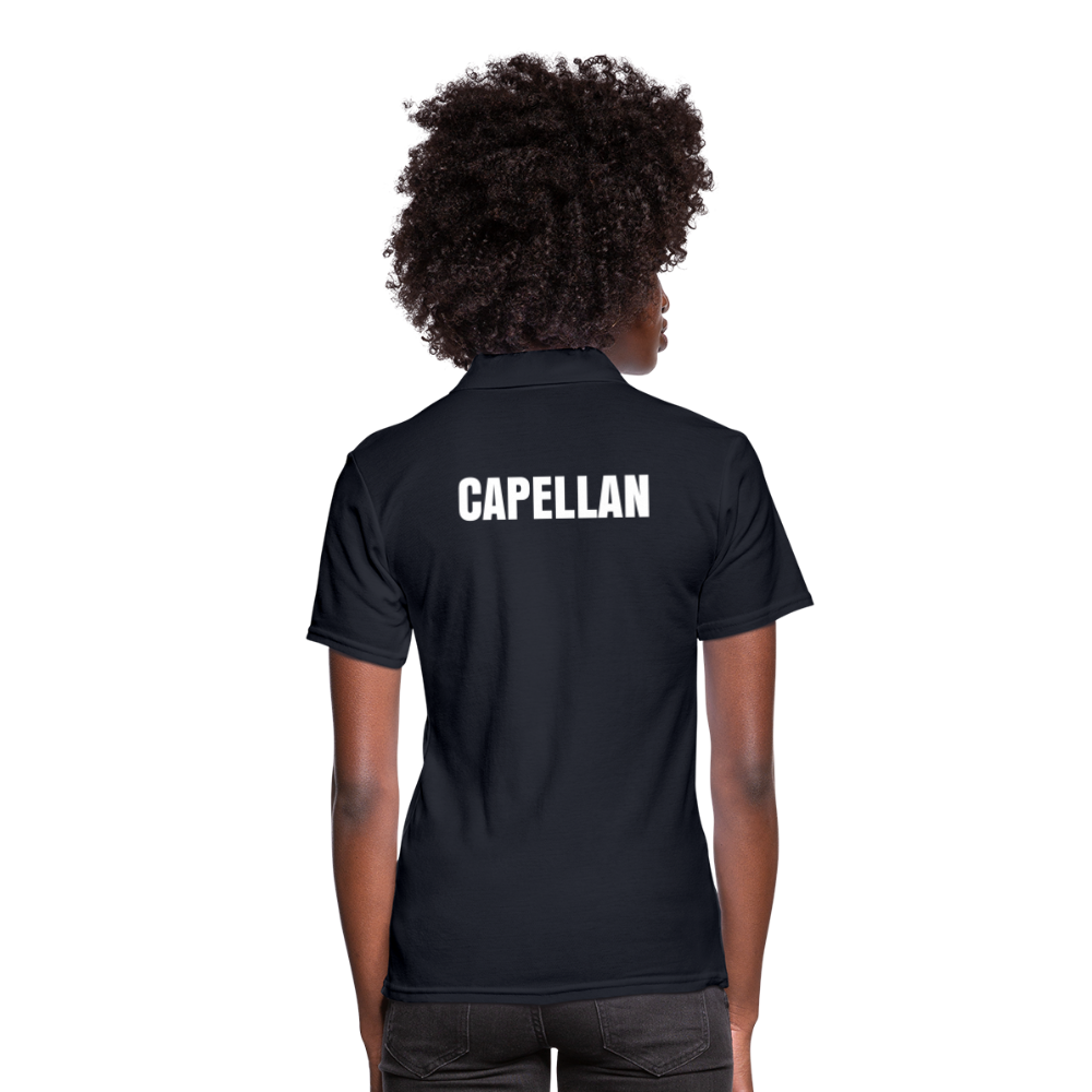 Navy Polo Shirt for Woman | Capellan - midnight navy