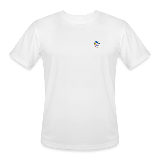 White Sports Performance T-Shirt for Men | Capellan - white