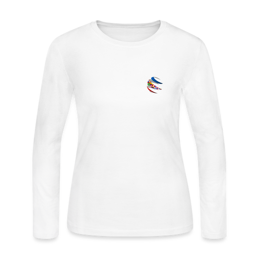 White Long Sleeve T-Shirt for Woman | Chaplain - white