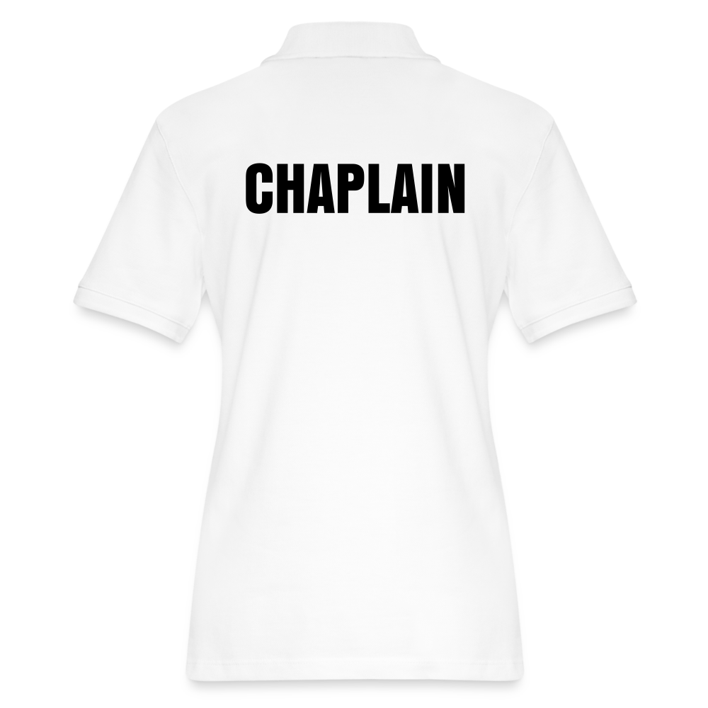 White Polo Shirt for Woman | Chaplain - white