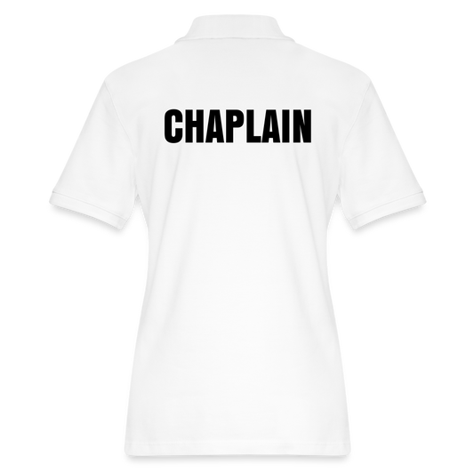 White Polo Shirt for Woman | Chaplain - white
