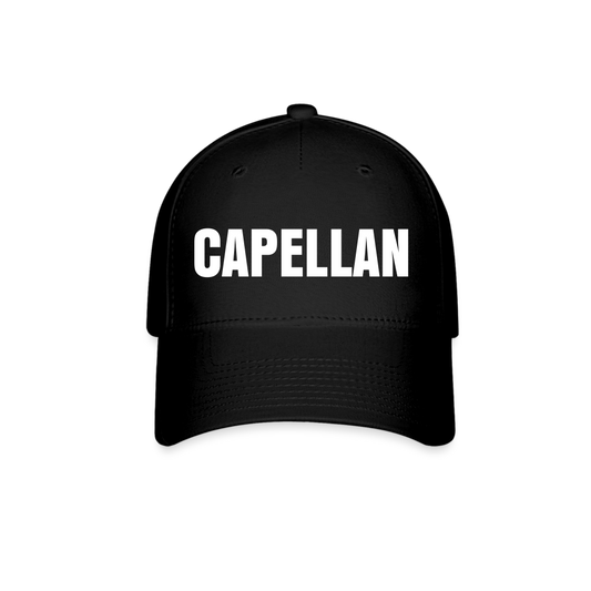 Black Baseball Cap | Chaplain - black
